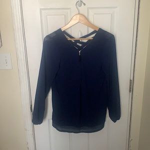 Long sleeve blouse